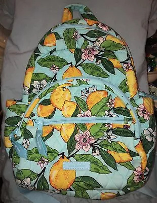 Vera Bradley Lemon Grove Essential Compact Backpack Perfect! Never Used • $34.82