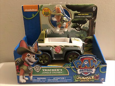$29.95 • Buy Paw Patrol Trackers Jungle Cruiser Vehicle And Tracker Figure  Jungle Rescue
