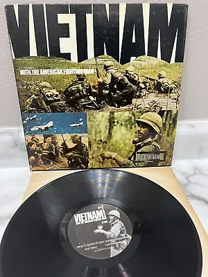 Vietnam With The American Fighting Man War Gatefold LP 1966 With Booklet VG/VG+ • $17.99