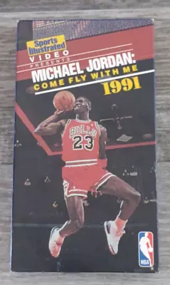 Michael Jordan Come Fly With Me 1991 VHS  Sports Illustrated Video Chicago Bulls • $3.49