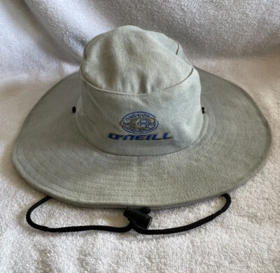 $13.56 • Buy Vintage USA MADE O'Neill Lancaster Hat Graphite GRAH BUCKET SKATEBOARDING Surf