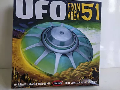 Polar Lights 1/48 S1 UFO From Area 51 [Ex Testors ] Model Kit • £45.50