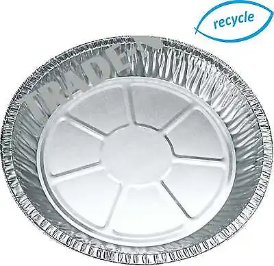 £10.99 • Buy Individual Foil Pie Plates 6¾  Dishes, Cases, Round, Tin Container, Disposable