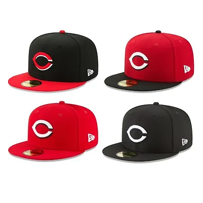 Cincinnati Reds CIN MLB Authentic New Era 59FIFTY Fitted Cap - 5950 Hat Cap • $35.99