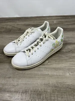 Disney Peter Pan Tinkerbell Adidas Stan Smith Mens White Easy Being Gz5994 Sz 12 • $21.54