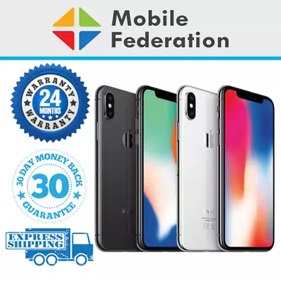 Apple IPhone X 64GB 256GB A1865 Unlocked [AU Stock] As New Condition • $349