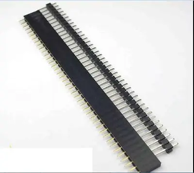 £3.76 • Buy 20 Pcs Male & Female 40 Pin 2.54mm SIL Header Socket Row Strip PCB  Connector TO