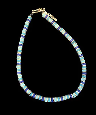 Metropolitan Museum Middle Kingdom Cylindrical Bead Necklace • $54.99