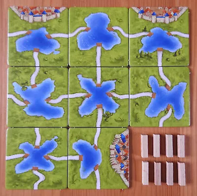 Carcassonne – Ferries | Ferry | Mini Expansion | New | English Rules • $22.09
