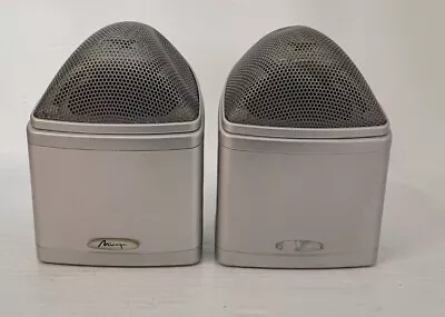 Lot Of (2) Mirage NanoSat Home Theater Speakers Satellites Omni Sat Technology • $65