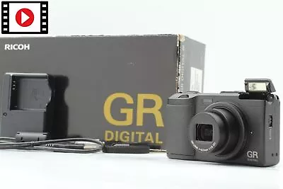 ⏯[MINT In Box 2470 Shots] RICOH GR DIGITAL IV 10.4 MP Black Compact Camera... • $794.63