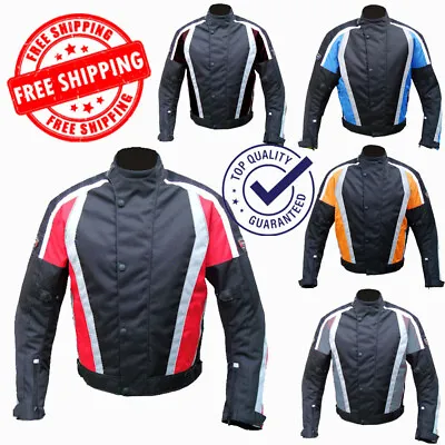 Mens Air Vent Technology Mesh Summer Motorbike Motorcycle Textile Jacket • $59.99