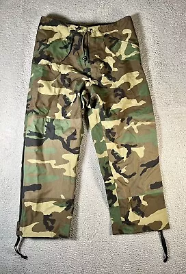 Military Pants Mens Medium Short Trousers Goretex ECWCS Cold Weather USGI Camo • $44.99