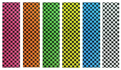 Skateboard Checker Grip Tape 9  X 33  Multiple Colors! GripTape. • $4.90