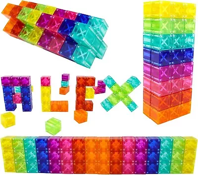 Translucent DigitBlocks 48 Pcs Magnetic Building Blocks Sensory Toys For Kids  • $19.99