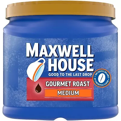 Maxwell House Gourmet Roast Medium Roast Ground Coffee 25.6 Oz Canister • $14.95