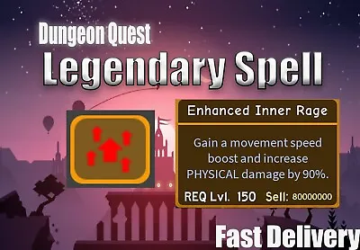 $10 • Buy Dungeon Quest Enhanced Inner Rage - EIR