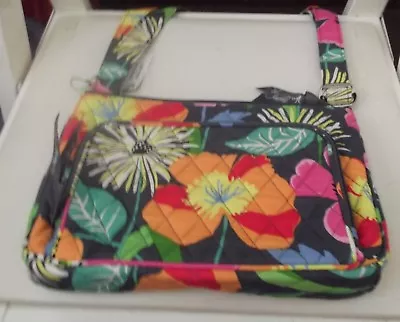 VERA BRADLEY Flower Purse Handbag Tote Satchel Little Hipster Jazzy Blooms NWT • $42.99