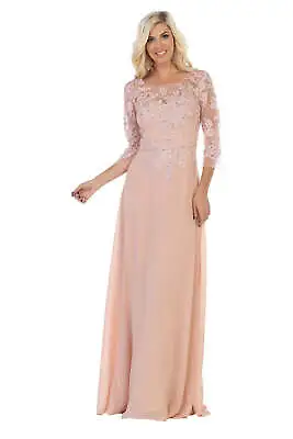 Mother Of The Bride Embroidered Gown • $164.99