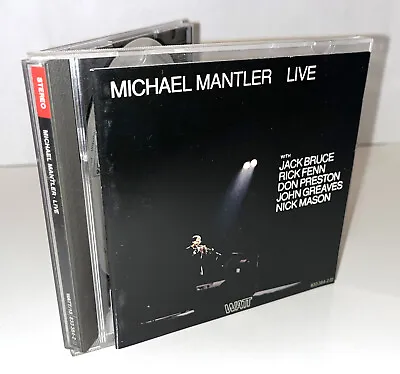 MICHAEL MANTLER LIVE W Jack Bruce Nick Mason++ 1987 CD On Watt W German Import • $19.99