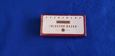 Vintage Eversharp 1950s Schick Injector Safety Razor Set • $15