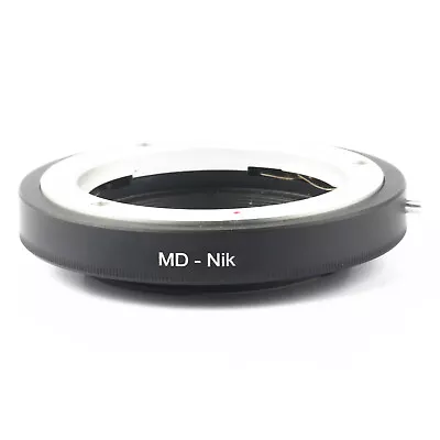 MD To Ai Camera Lens Adapter Alloy Ring For Minolta MD/MC On For Nikon F Mount • $12.86