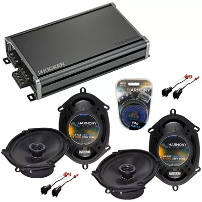 Fits Ford F-250/350/450/550 05-12 Speaker Upgrade Harmony (2) R68 & CXA360.4 Amp • $176.99