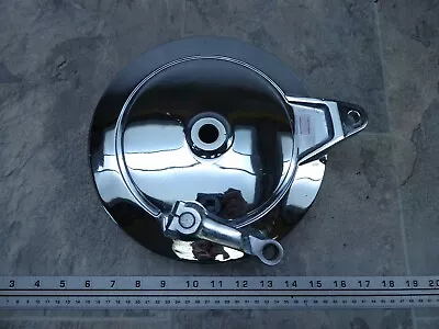 1994 Yamaha Virago XV750 Y611-2. Chrome Rear Brake Plate Hub Drum • $28.50