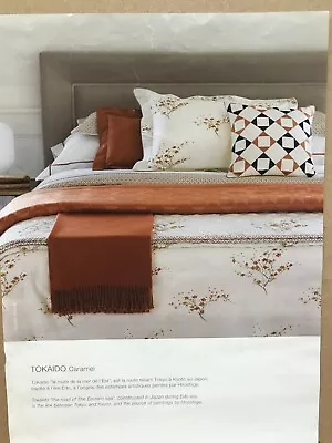 YVES DELORME | Takaido Caramel COLLECTION 100% EGYPTIAN COTTON SATEEN 300TC  • £119