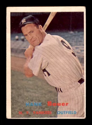 1957 Topps #240 Hank Bauer • $7