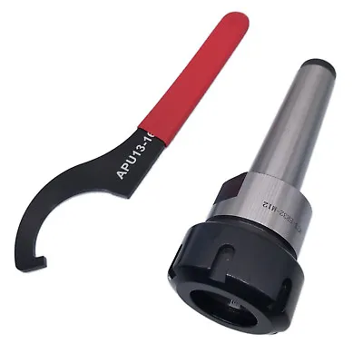 US Stock ER32 MT3 M12 Taper Fixed CNC Milling Lathe Collet Chuck Holder Spanner • $37.54