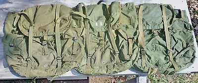 Lc-1 Large Alice Combat Pack Vintage 80's Us Army Backpack Only (read) Lot Of 3 • $66