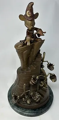 Mickey Mouse Bronze Statue Extremely Rare  “Fantasia The Sorcerers Apprentice” • $7999.99