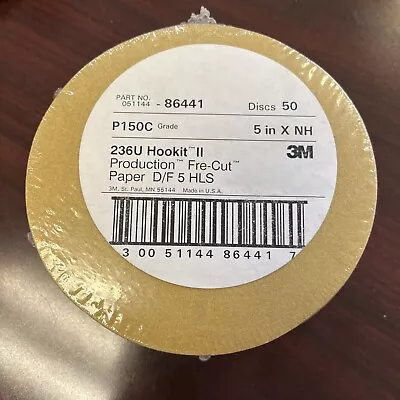 3M All Purpose Sandpaper Discs - P150C Grade 236U • $9.99