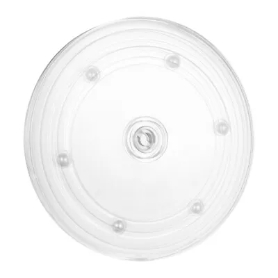  6 Inches Acrylic Round Turntable Clear Cake Stand Decorating Kit • £9.65