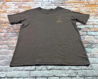 Java Monster Energy Drink T-Shirt Adult Medium Brown Casual Graphic Tee Mens • $11.79