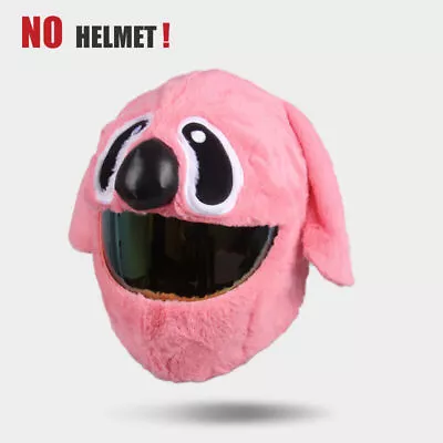 Motorcycle Helmet Cover - Cartoon Plush Helmets Hat With Crazy Large Flexible • $33.15