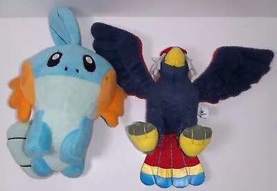 Mudkip Pokemon Center No Tags & Braviary Banpreston 2011 Nintendo/Pokemon  • $25