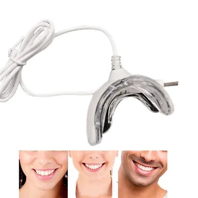 $3.52 • Buy Led Blue Light Dental Whitening Instrument Teeth Whitening Device Equipmen.t Jg
