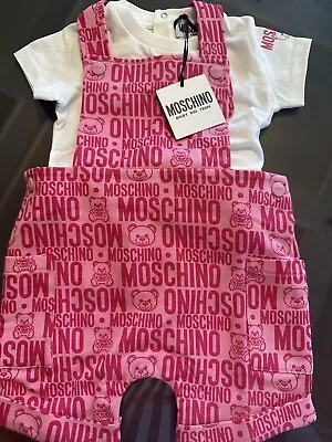 Moschino Baby Girl Romper With Tshirt • $99