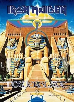 Iron Maiden Powerslave Large Fabric Poster / Flag 1100mm X 750mm (hr) • $13.17