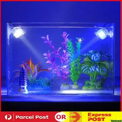 1W Mini Waterproof Aquarium LED Spotlight Submersible Light Fish Tank Underwater • $16.89