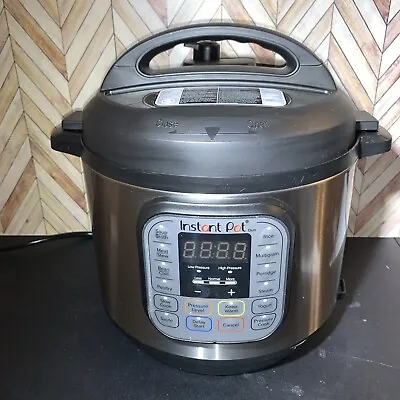 Instant Pot Duo IP-DUO60 V3 6 Quart 7-in-1 Electric Pressure Cooker Free Ship • $65.99