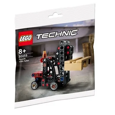 LEGO TECHNIC - Forklift With Pallet Polybag (30655) • $13.95