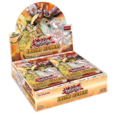 YuGiOh Amazing Defenders : Booster Box Of 24 Packs : 1st Edition : New & Sealed • £54.99