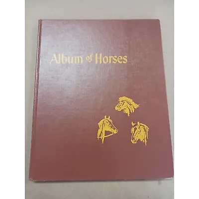 Album Of Horses By Marguerite Henry Illustrated By Wesley Dennis ©1951 Hardback • $21.75