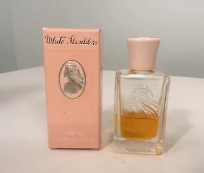 Vintage White Shoulders Splash MINI Parfum W/ Box/25 Fl Oz/7.5 Ml • $15