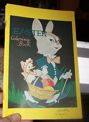 Vernon Grant Autographed Cover Art Children's Easter Coloring Book Small Size #2 • $30