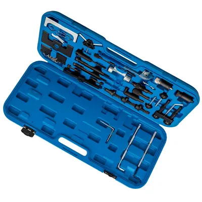 Engine Wrench Belt Adjust Locking Timing Tool Kit For Audi VW Tensioning 34pcs • $174.42