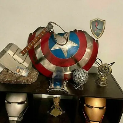 $99.29 • Buy Captain America Endgame Broken Shield - Metal Prop Replica - Avengers Shield